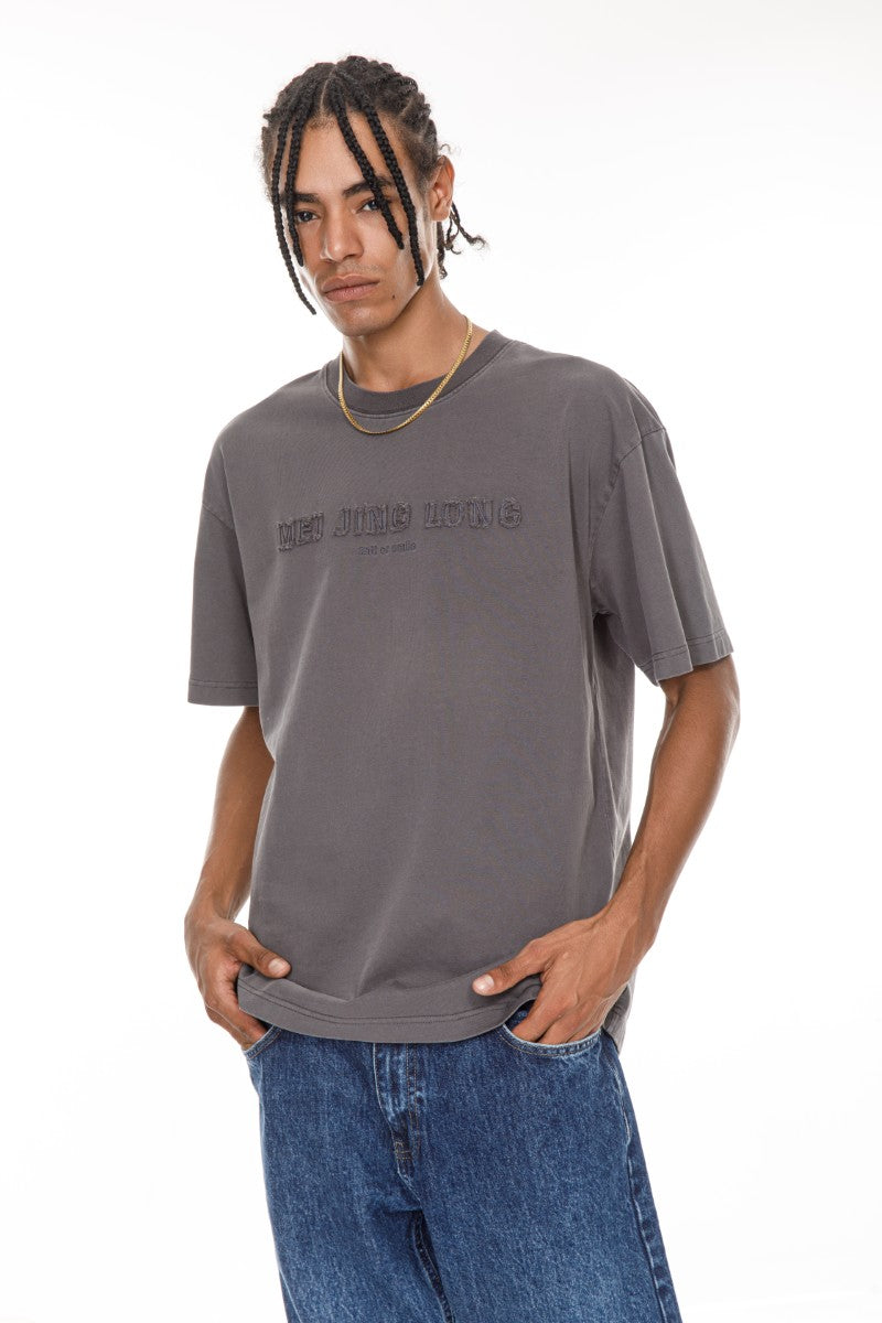 DNM UNITED D.Grey T-Shirt – 100% Cotton - oversized