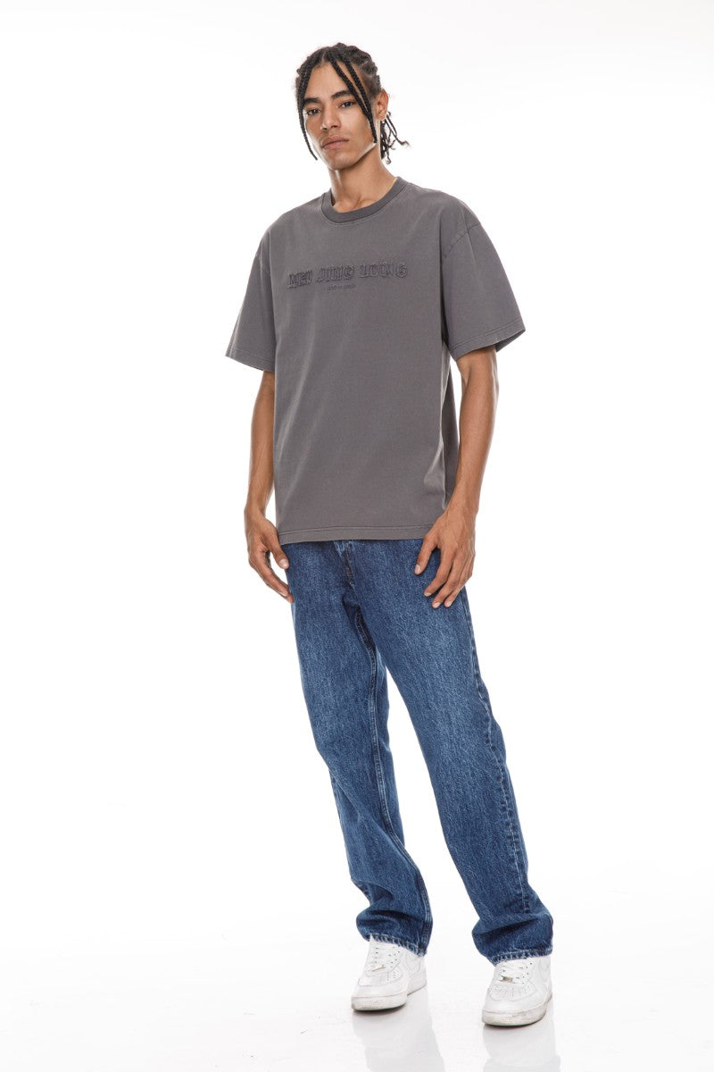 DNM UNITED D.Grey T-Shirt – 100% Cotton - oversized