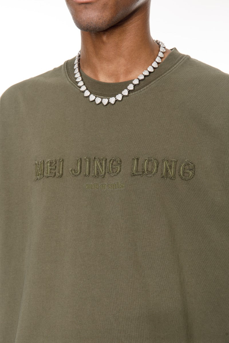 DNM UNITED Green T-Shirt – 100% Cotton - oversized