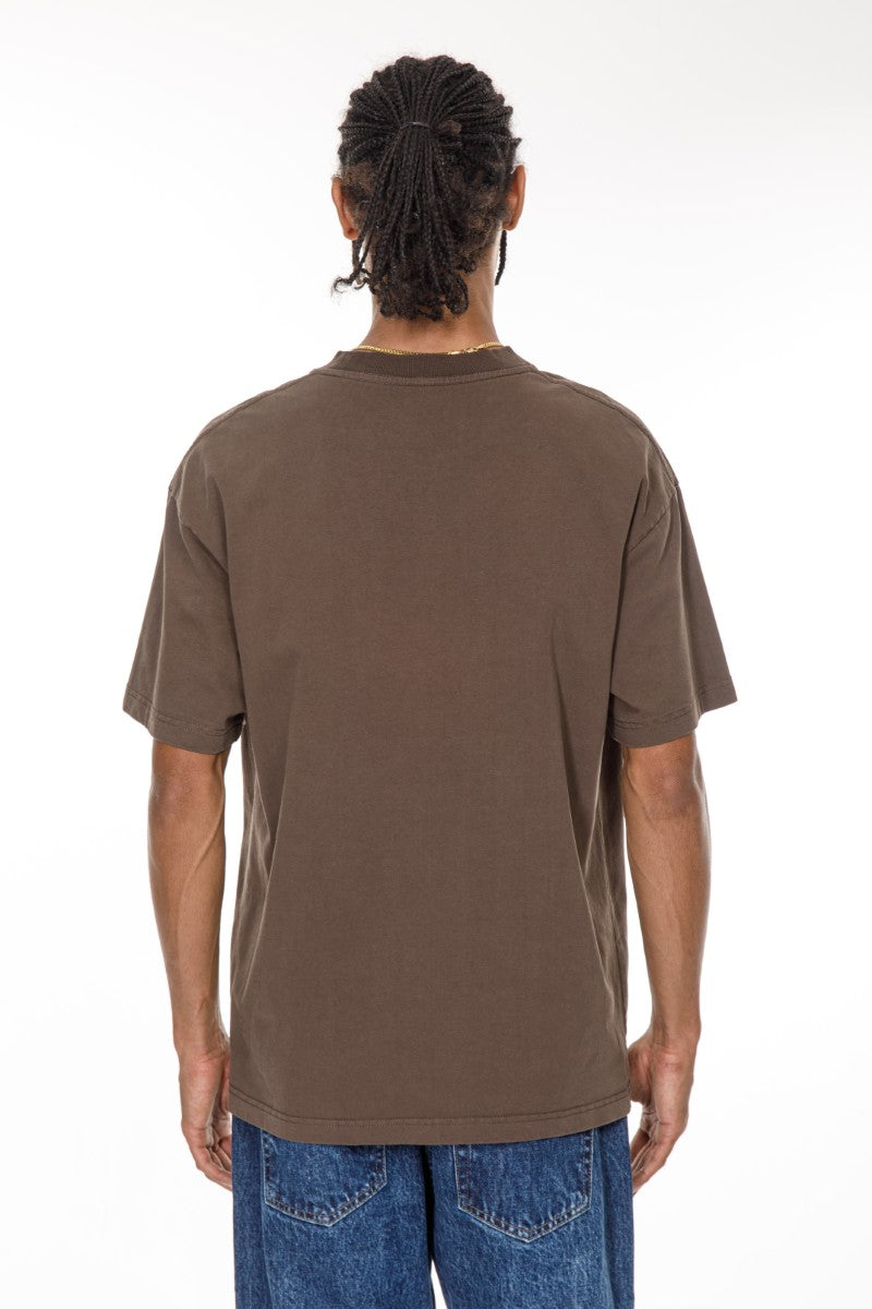 DNM UNITED Coffee T-Shirt – 100% Cotton - oversized