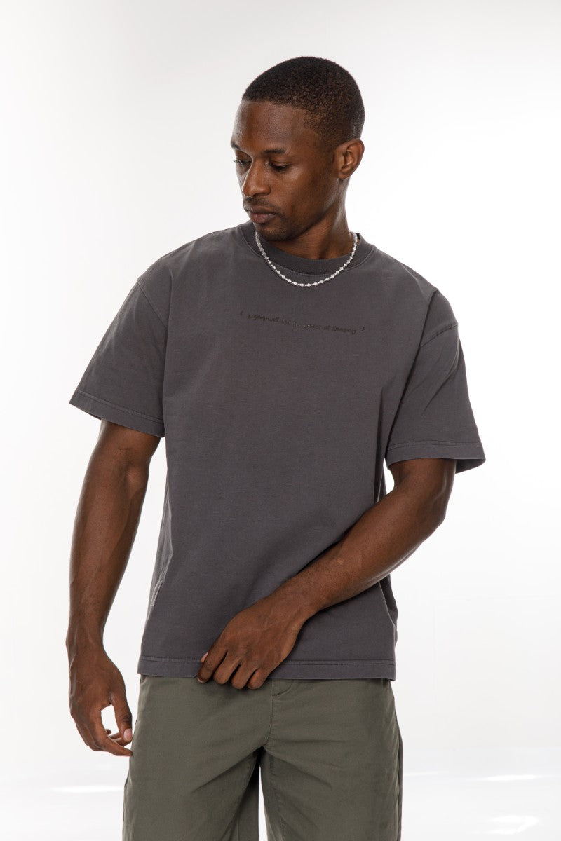 DNM UNITED D.Grey T-Shirt – 100% Cotton - oversized