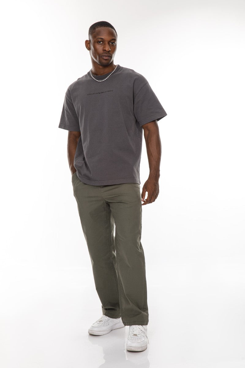 DNM UNITED D.Grey T-Shirt – 100% Cotton - oversized
