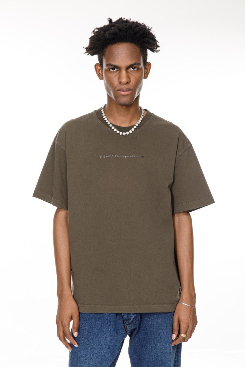 DNM UNITED Green T-Shirt – 100% Cotton - oversized