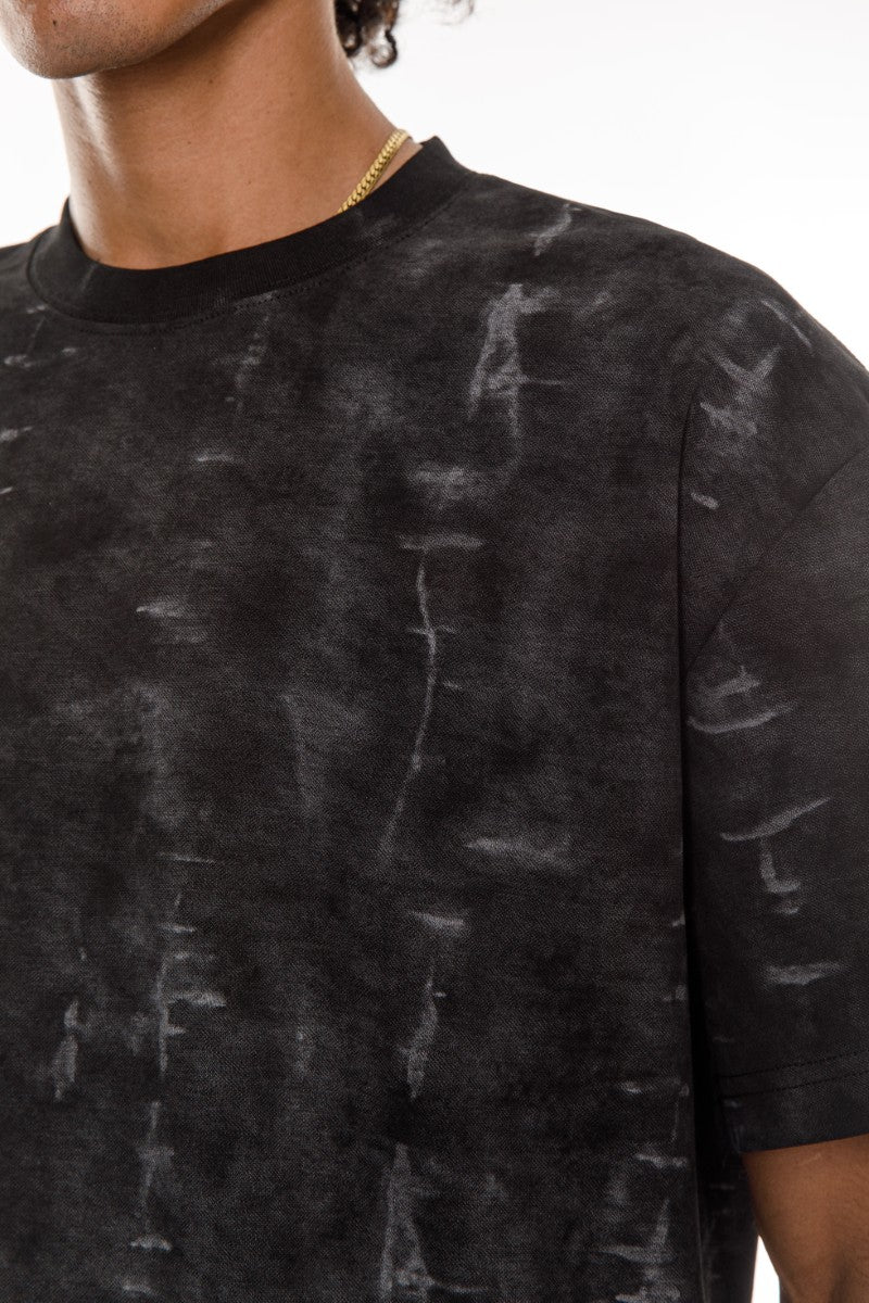DNM UNITED Black T-Shirt – 100% Cotton - oversized