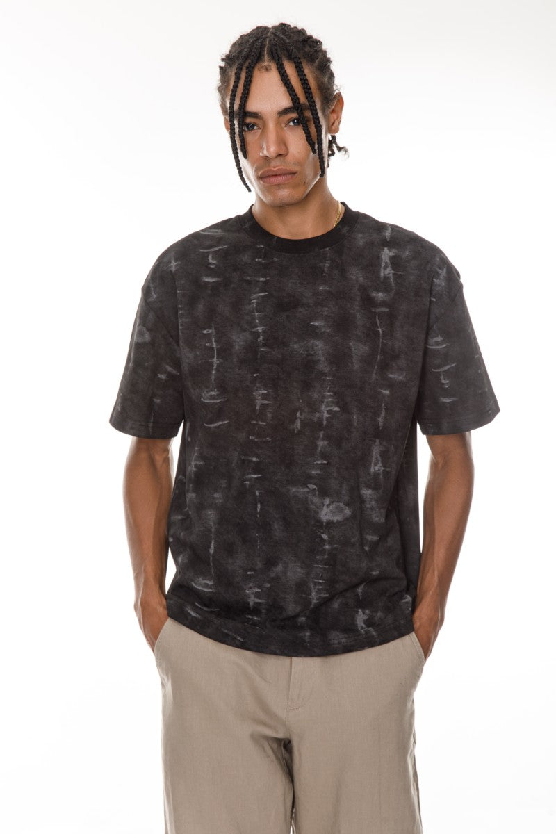 DNM UNITED Black T-Shirt – 100% Cotton - oversized