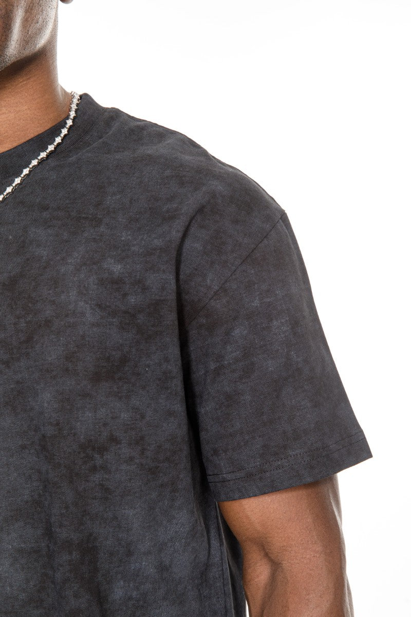 DNM UNITED Black T-Shirt – 100% Cotton - oversized