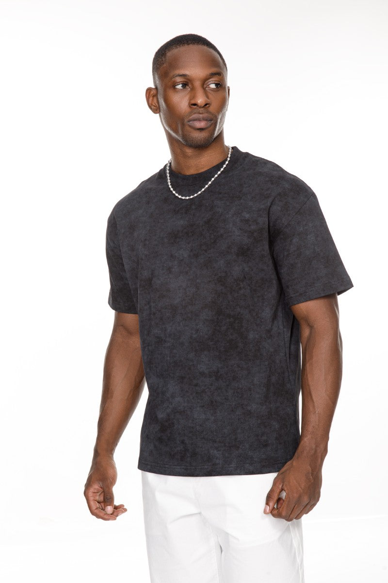 DNM UNITED Black T-Shirt – 100% Cotton - oversized