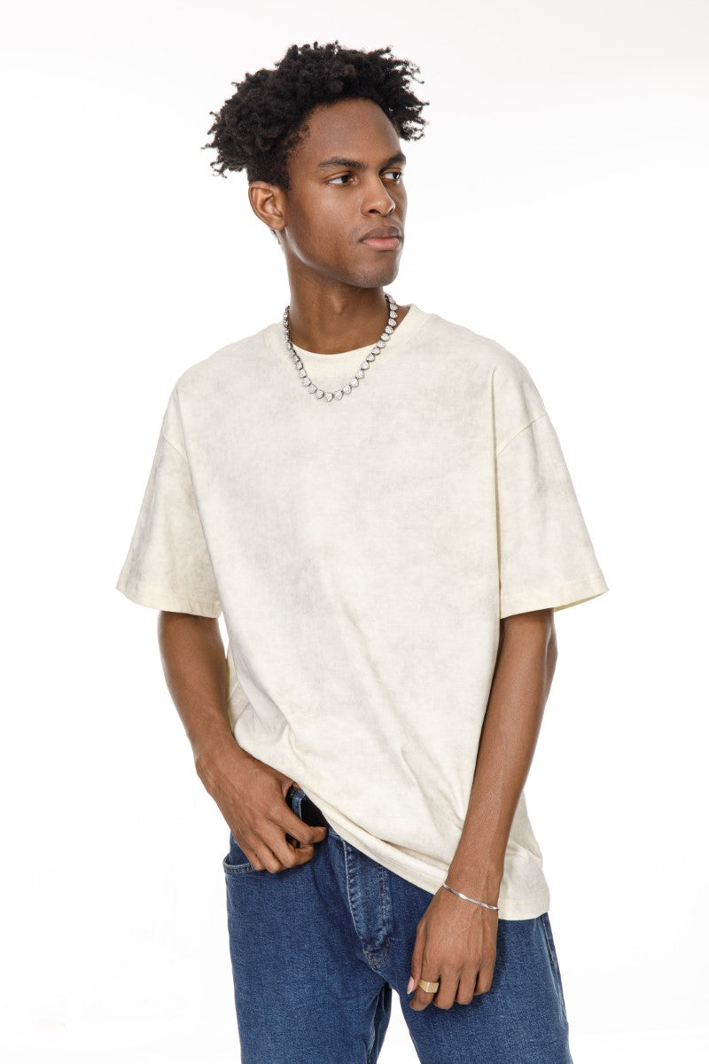 DNM UNITED Beige T-Shirt – 100% Cotton - oversized