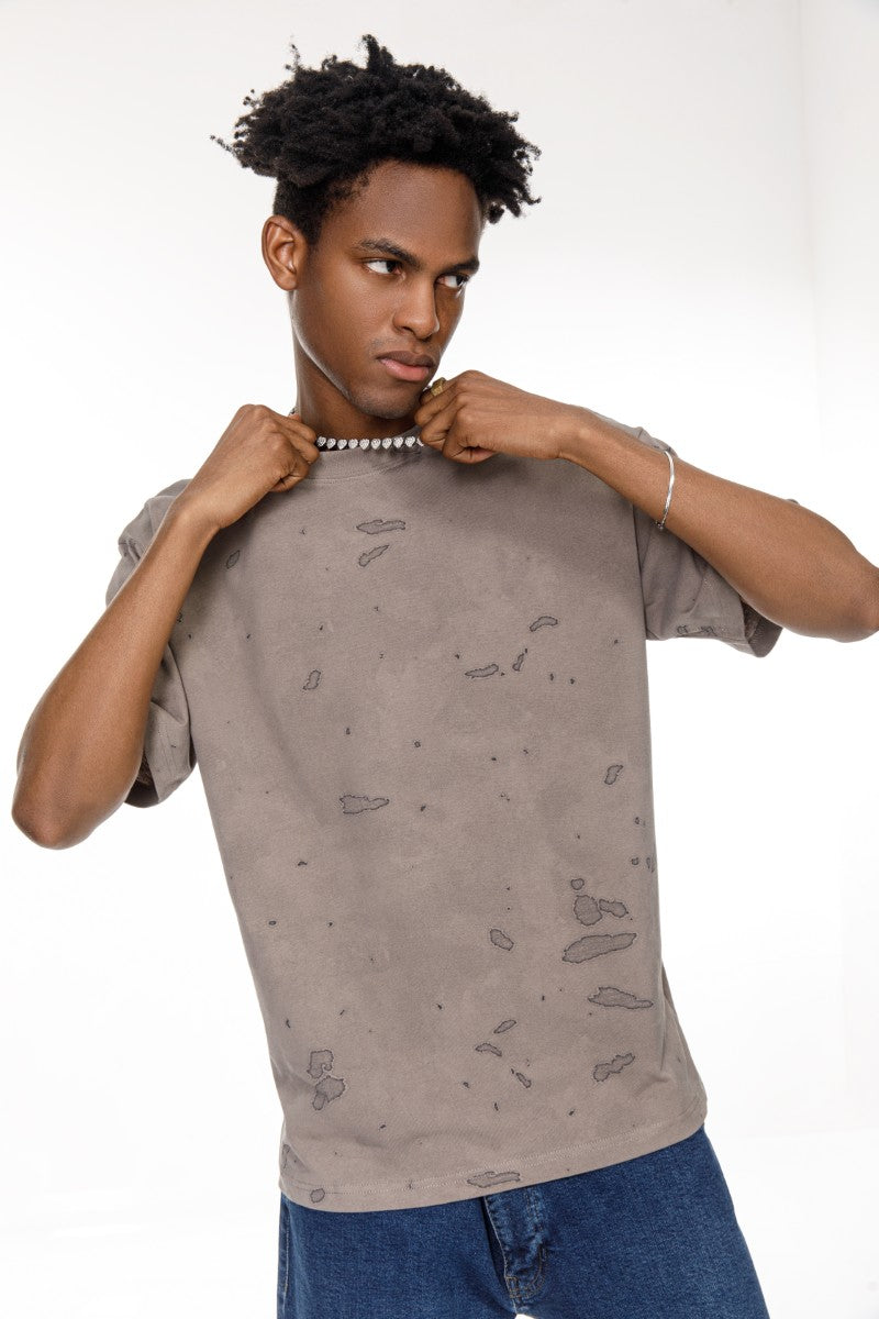 DNM UNITED Khaki T-Shirt - oversized