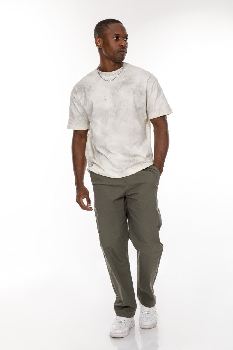 DNM UNITED Beige T-Shirt – 100% Cotton - oversized