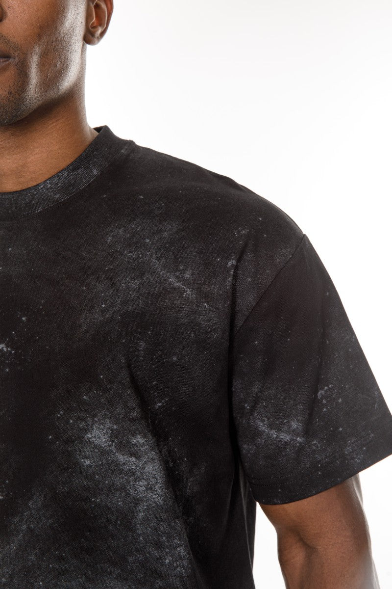 DNM UNITED Black T-Shirt – 100% Cotton - oversized