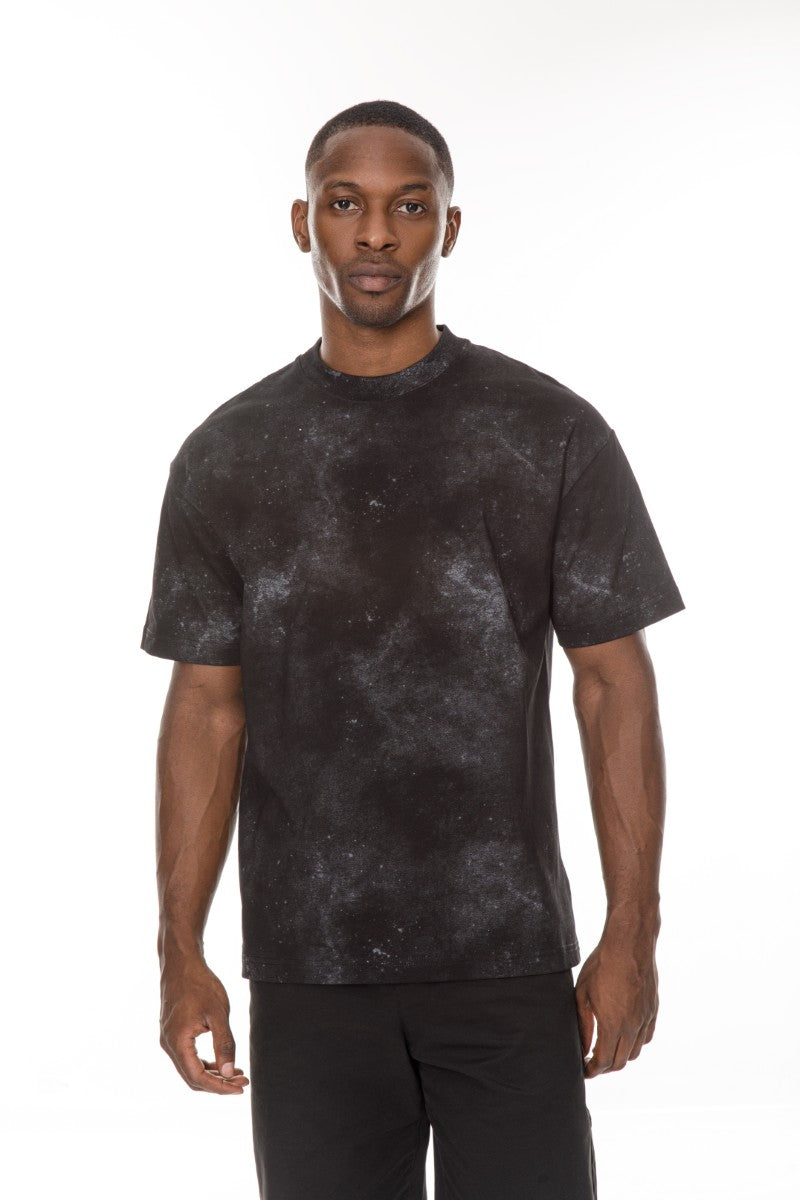 DNM UNITED Black T-Shirt – 100% Cotton - oversized