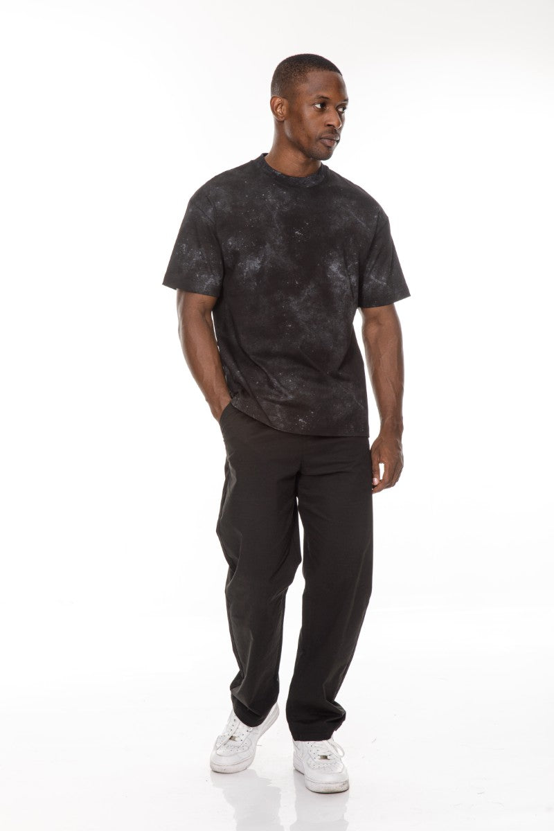 DNM UNITED Black T-Shirt – 100% Cotton - oversized