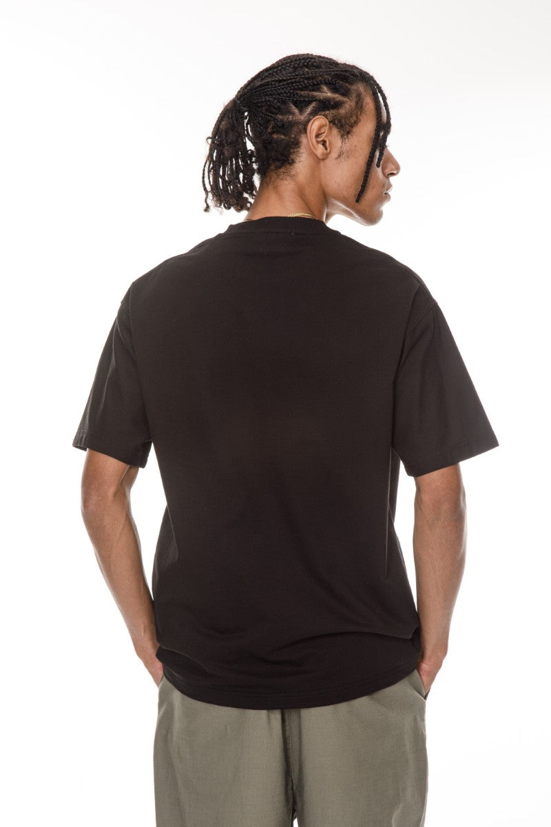 DNM UNITED Black T-Shirt - basic - oversized