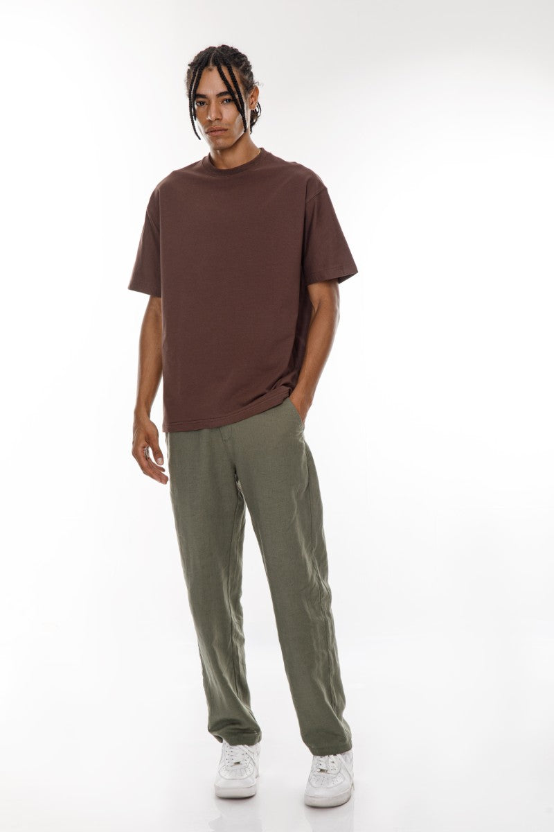 DNM UNITED Brown T-Shirt - oversized