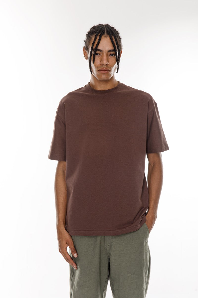 DNM UNITED Brown T-Shirt - oversized