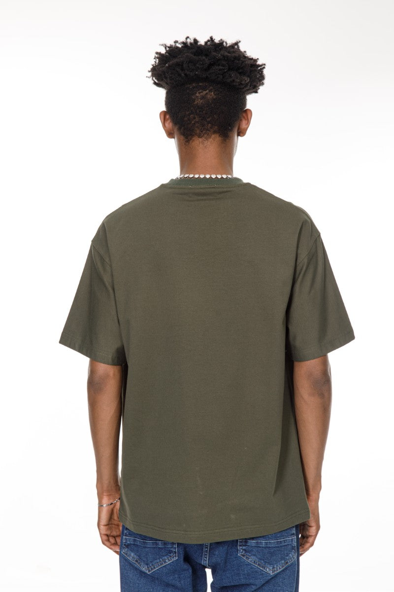 DNM UNITED Dark Green T-Shirt - oversized