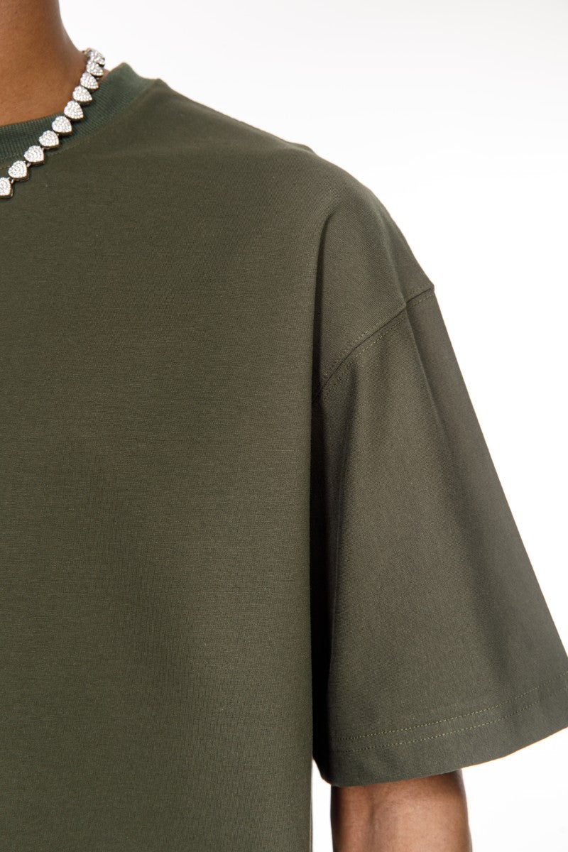 DNM UNITED Dark Green T-Shirt - oversized