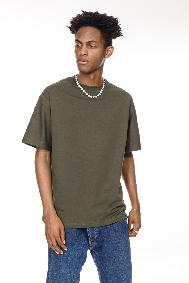 DNM UNITED Dark Green T-Shirt - oversized