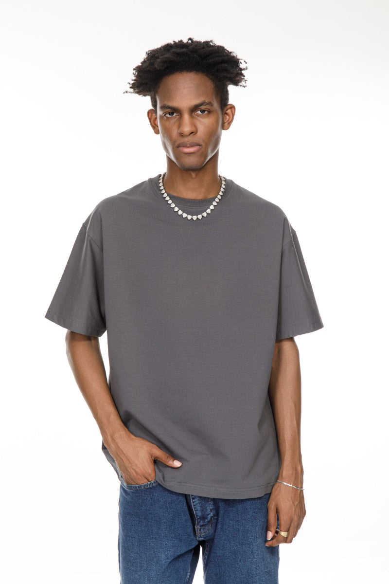 DNM UNITED Dark Grey T-Shirt - oversized