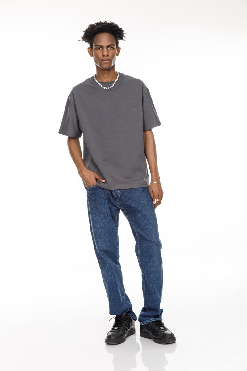 DNM UNITED Dark Grey T-Shirt - oversized