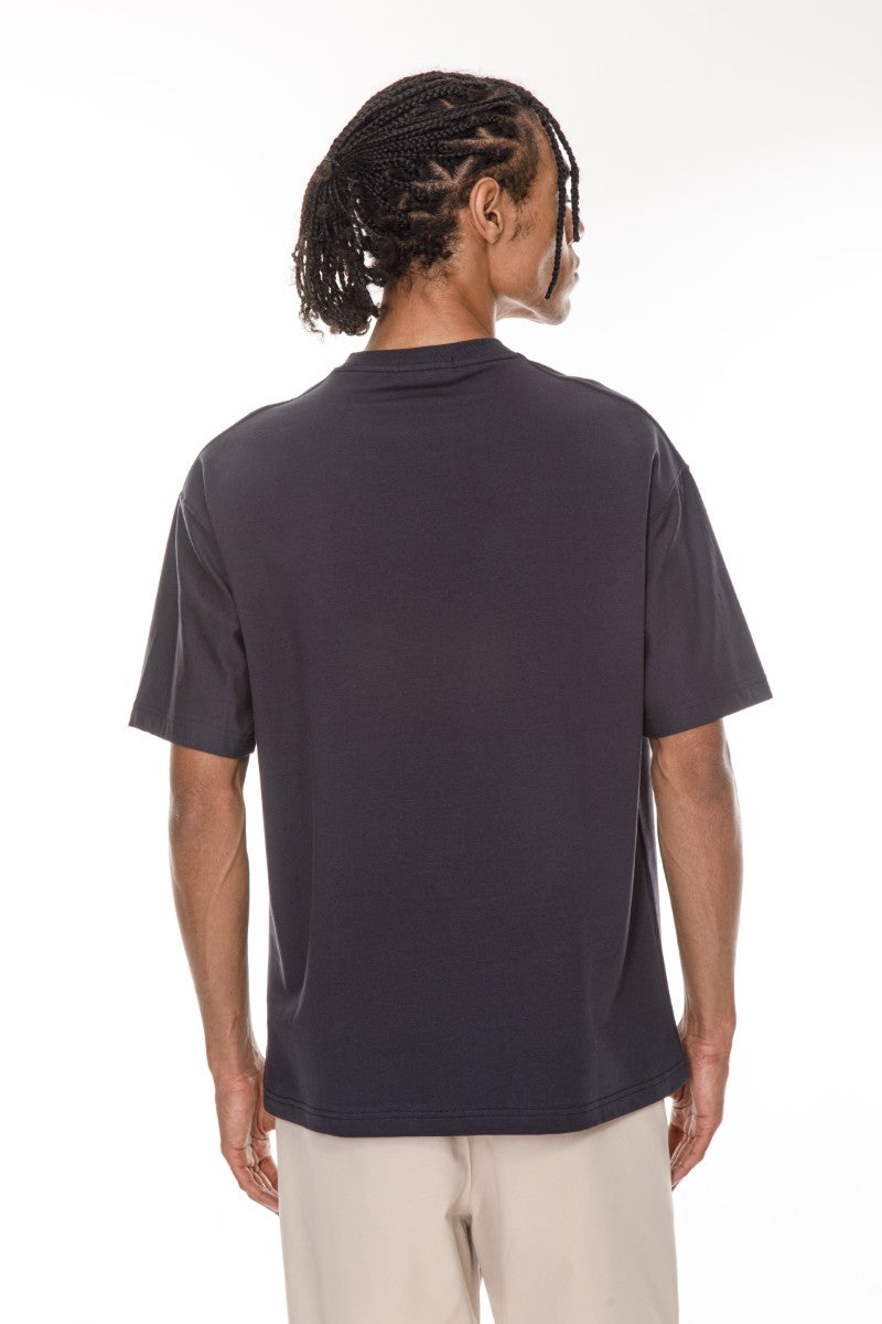 DNM UNITED Navy T-Shirt - oversized