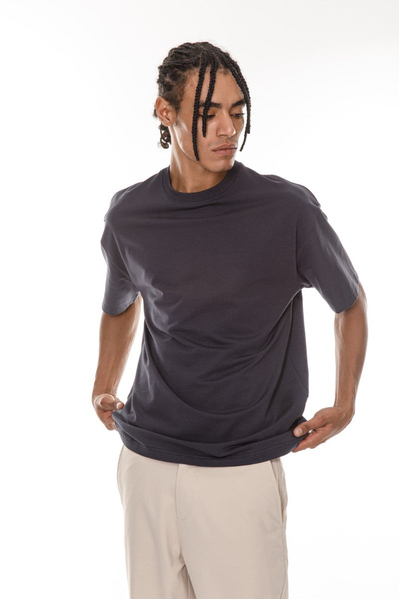 DNM UNITED Navy T-Shirt - oversized