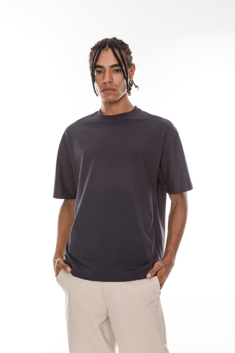 DNM UNITED Navy T-Shirt - oversized