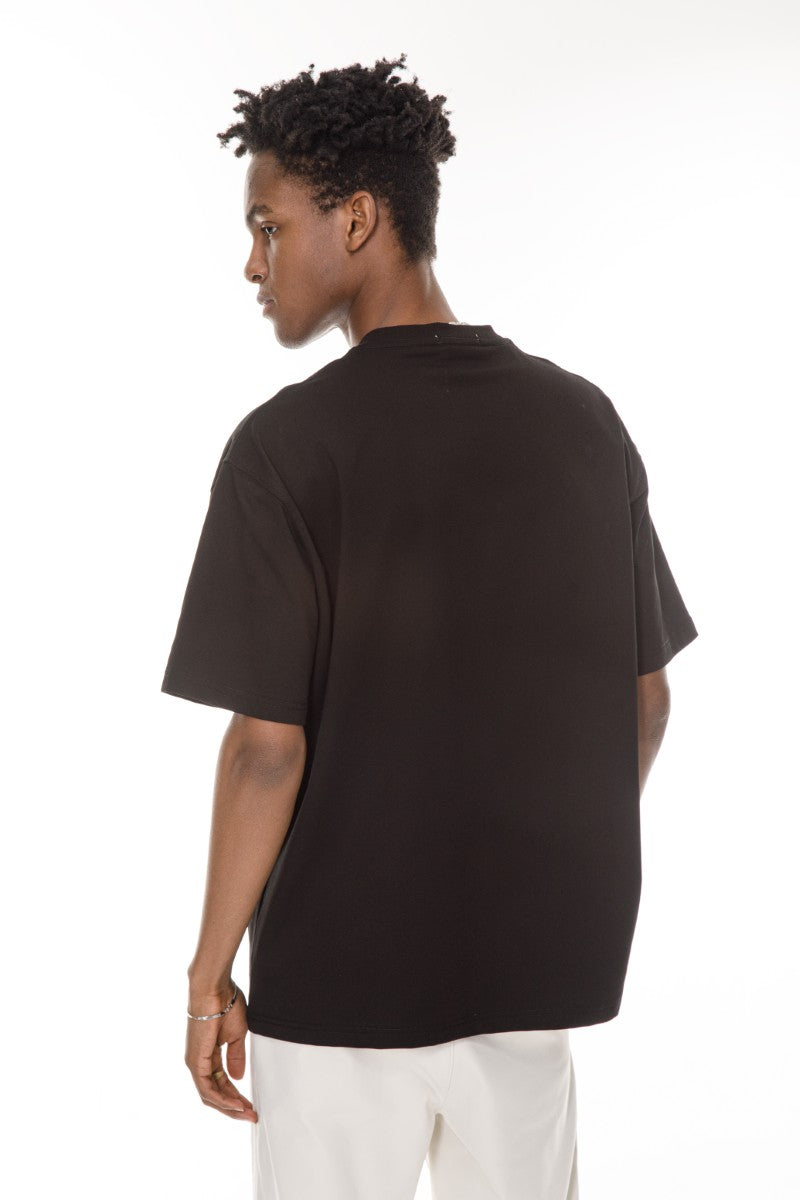 DNM UNITED Black T-Shirt - oversized