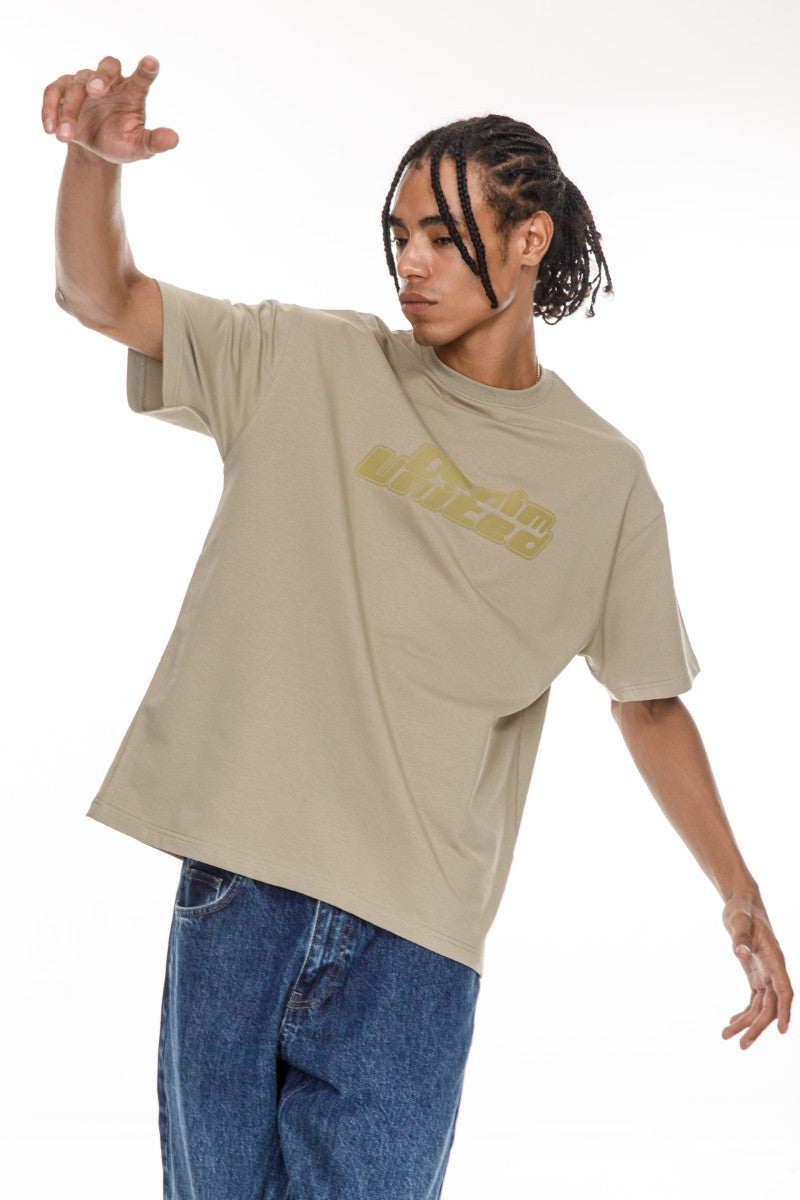 DNM UNITED Light Green T-Shirt - oversized