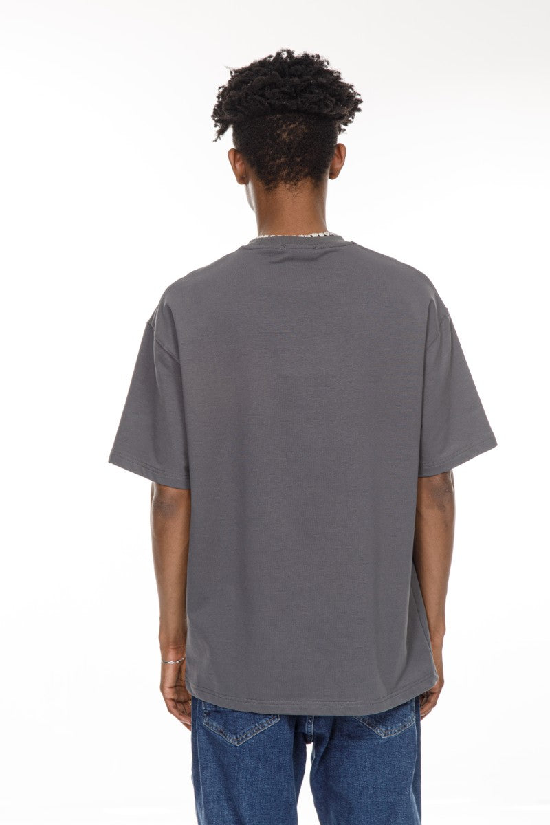 DNM UNITED Dark Grey T-Shirt - oversized