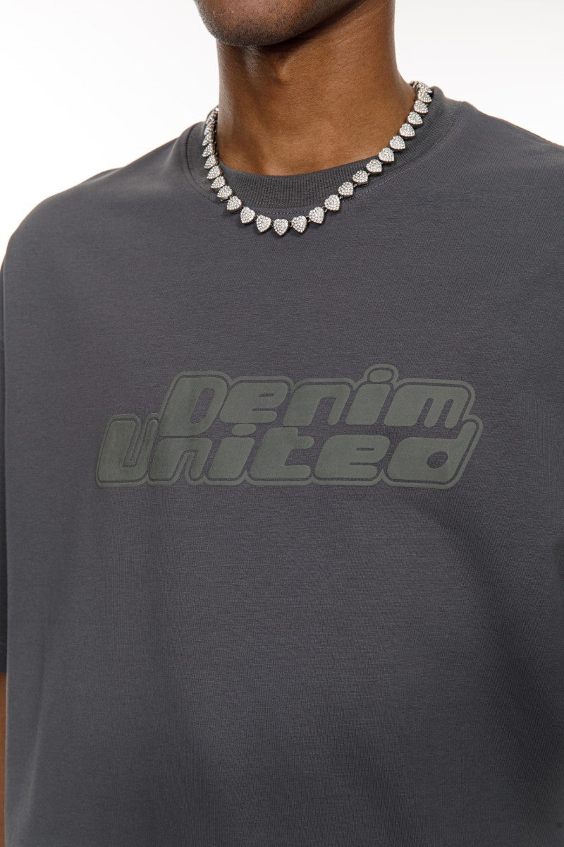 DNM UNITED Dark Grey T-Shirt - oversized