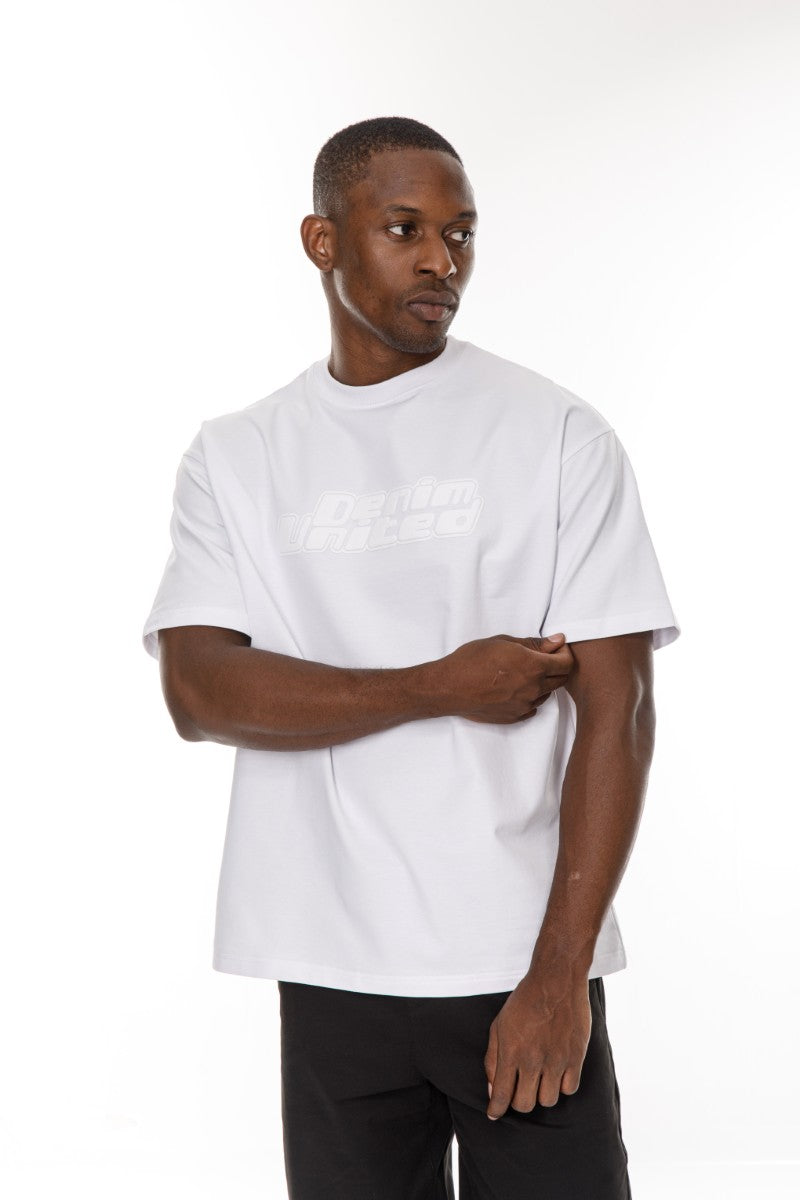 DNM UNITED White T-Shirt - oversized