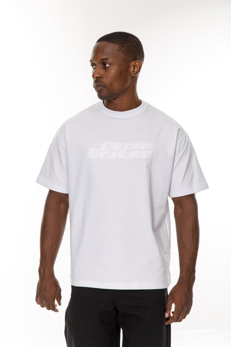DNM UNITED White T-Shirt - oversized