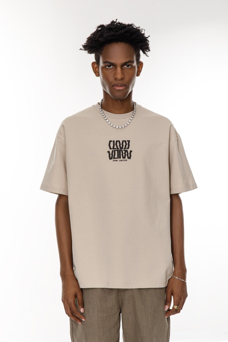 DNM UNITED Beige T-Shirt - oversized
