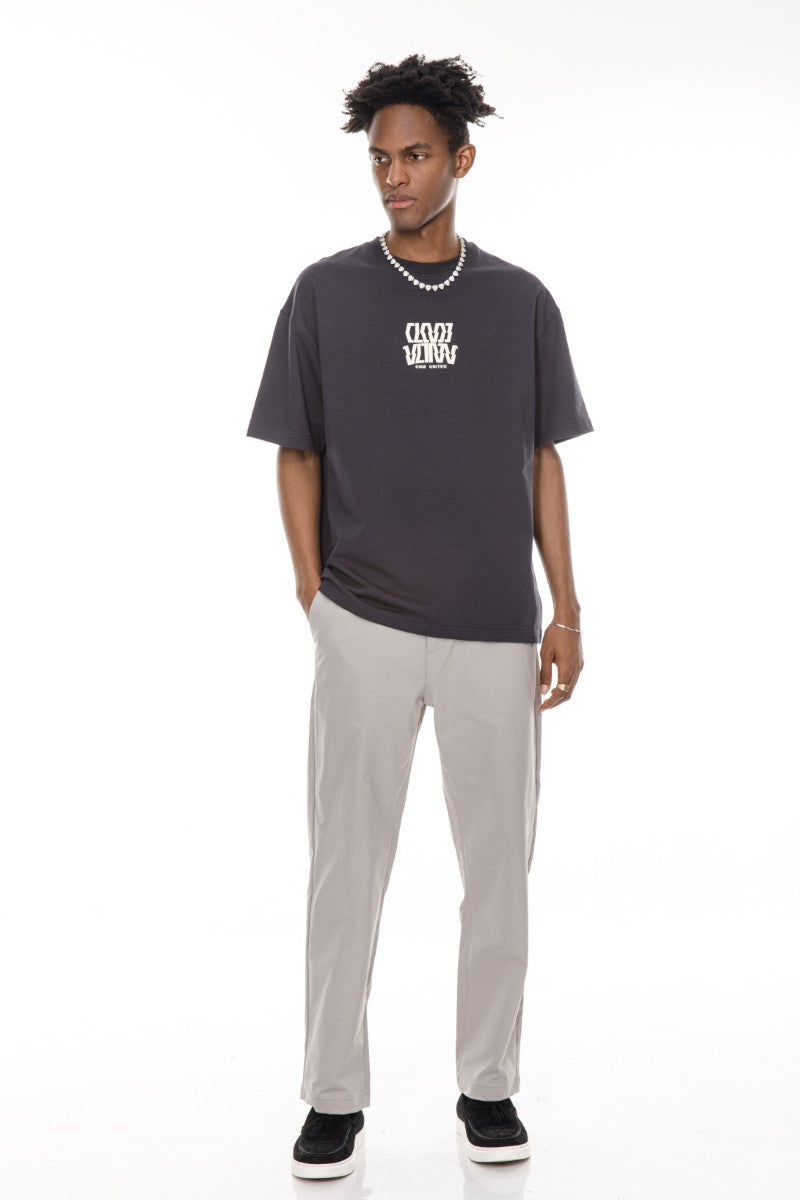 DNM UNITED Navy T-Shirt - oversized