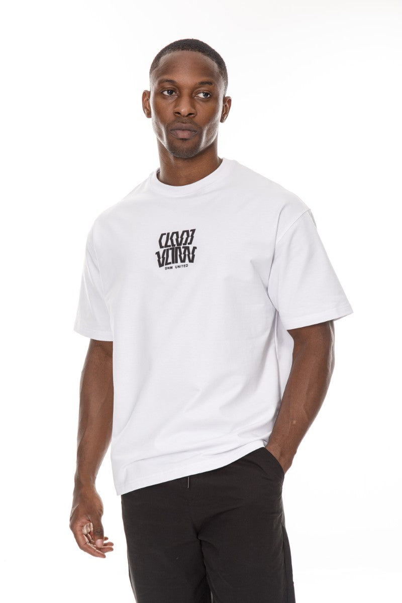 DNM UNITED White T-Shirt - oversized
