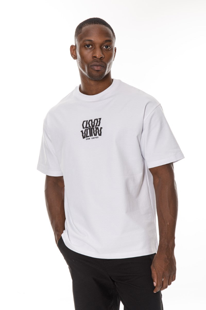 DNM UNITED White T-Shirt - oversized