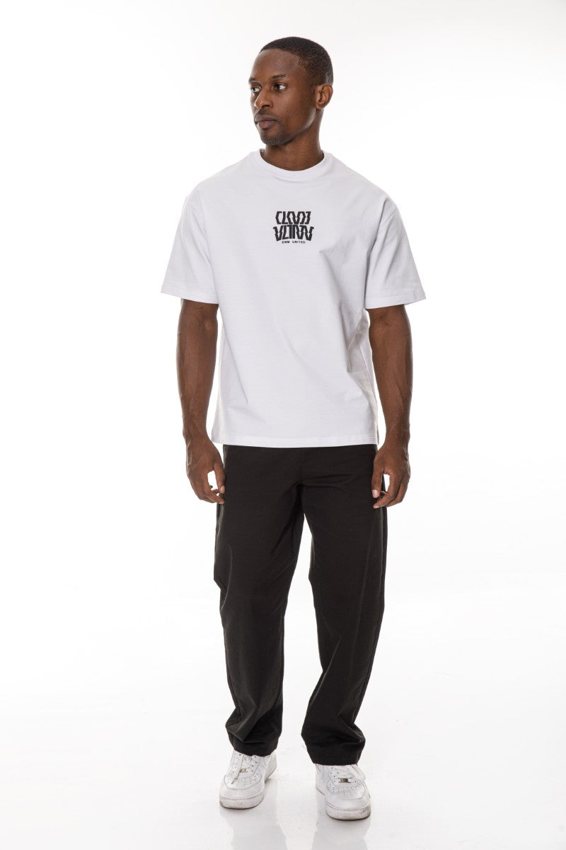 DNM UNITED White T-Shirt - oversized