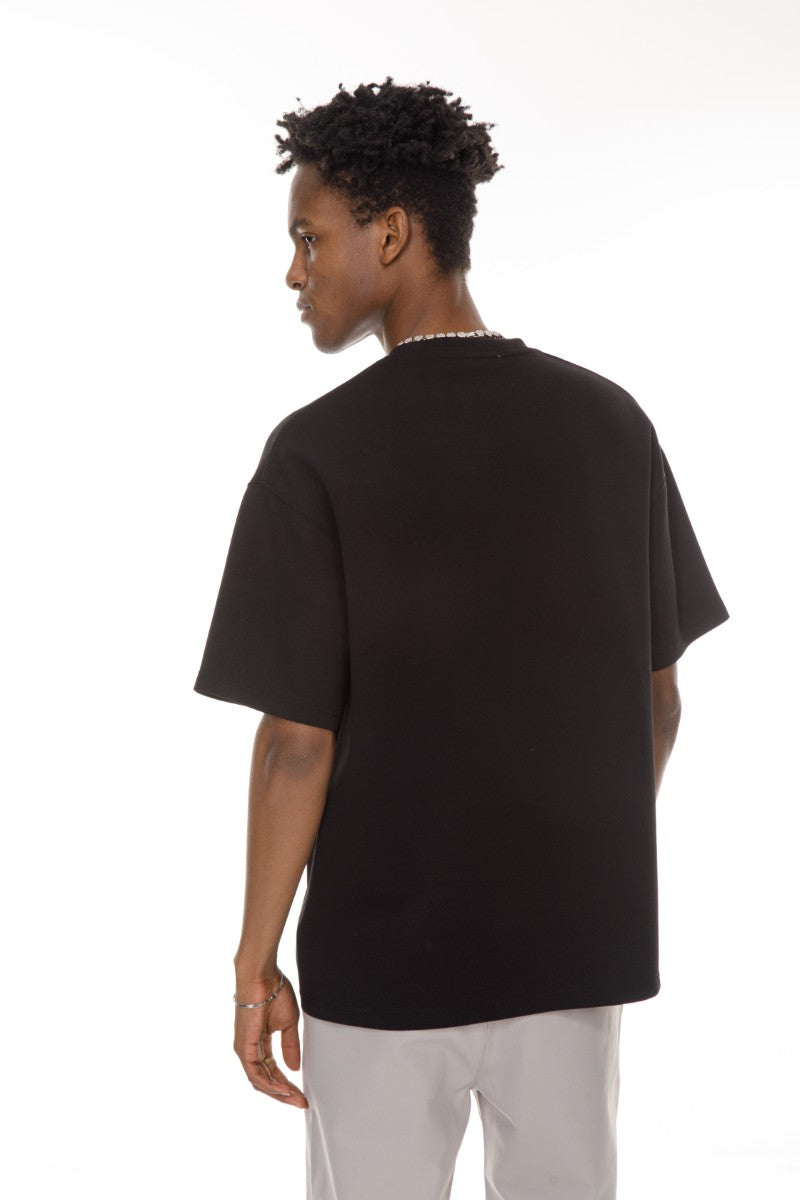 DNM UNITED Black T-Shirt - oversized