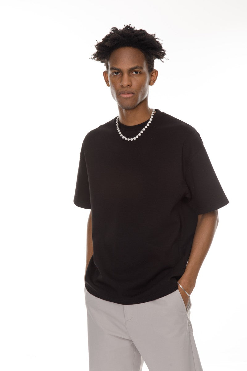 DNM UNITED Black T-Shirt - oversized