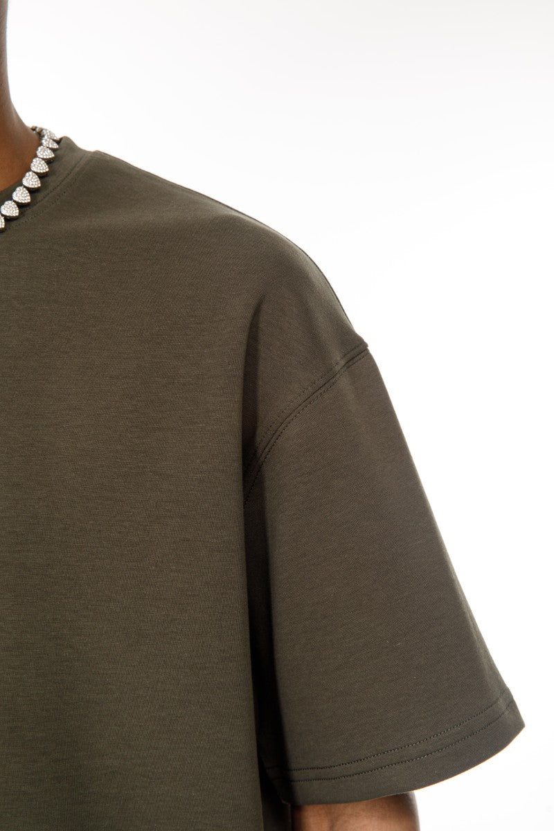 DNM UNITED Dark Green T-Shirt - oversized