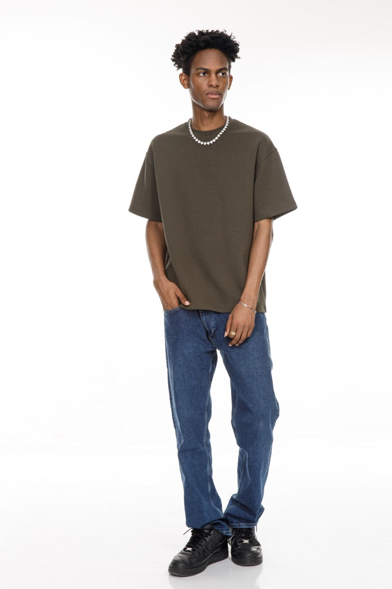 DNM UNITED Dark Green T-Shirt - oversized