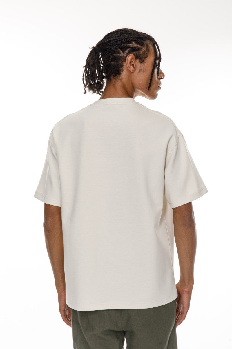 DNM UNITED Ight Beige T-Shirt - oversized