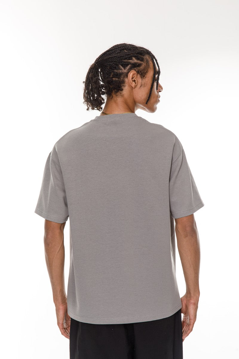 DNM UNITED Light Grey T-Shirt - oversized