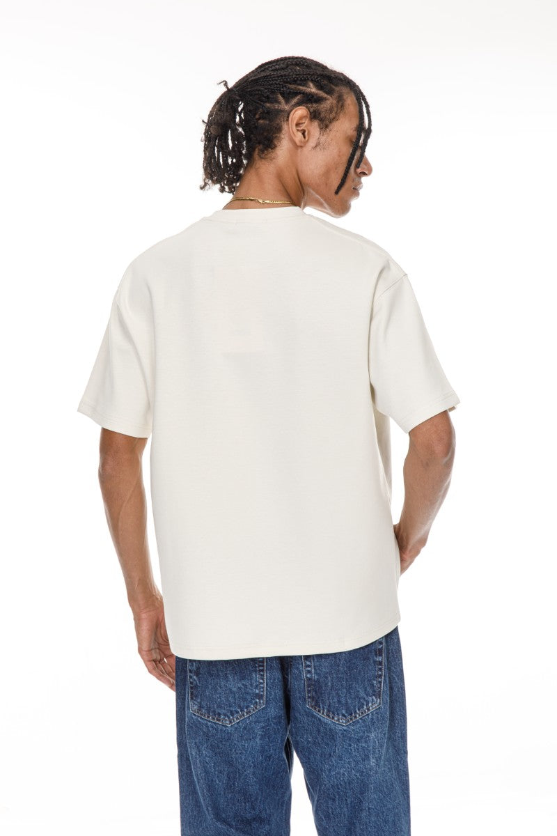 DNM UNITED Light Beige T-Shirt - oversized