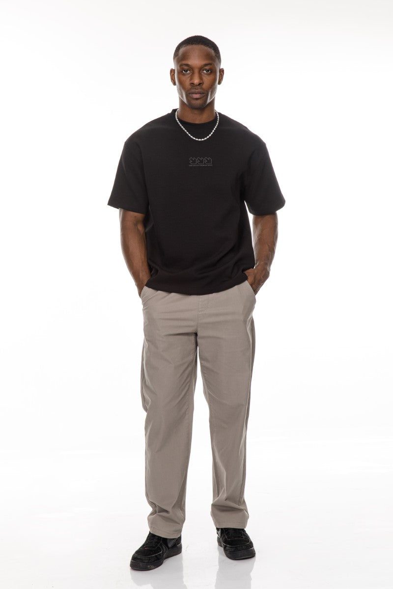 DNM UNITED Black T-Shirt - oversized