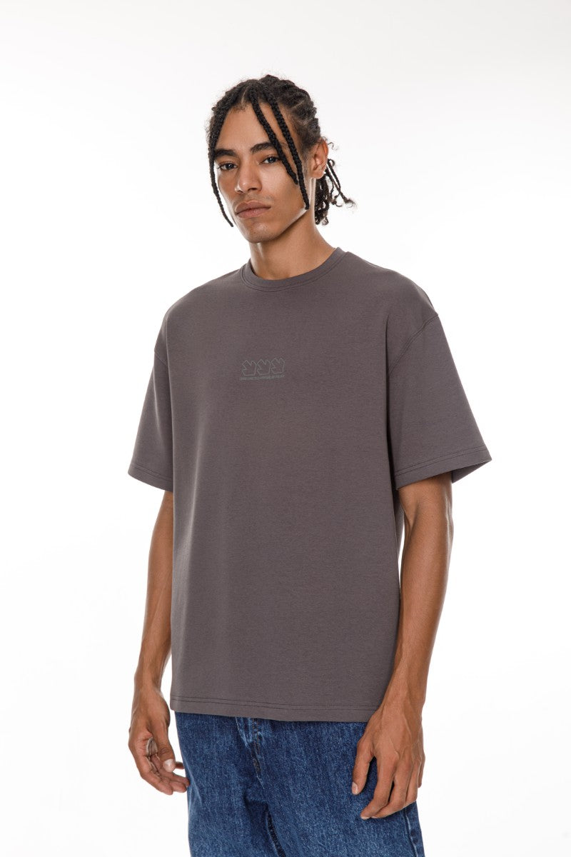 DNM UNITED Dark Grey T-Shirt - oversized