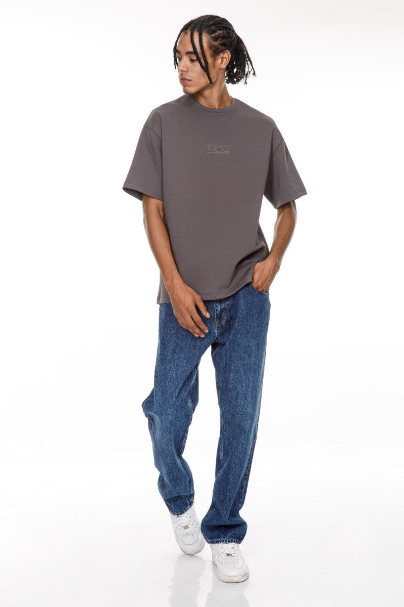 DNM UNITED Dark Grey T-Shirt - oversized
