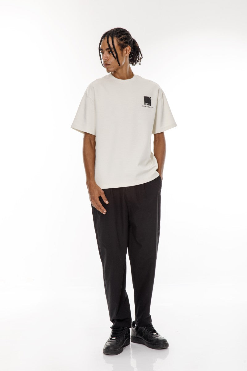 DNM UNITED light Beige T-Shirt - oversized